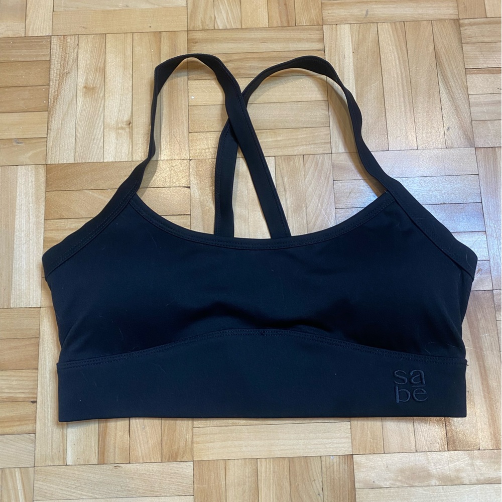Black Sports Bra